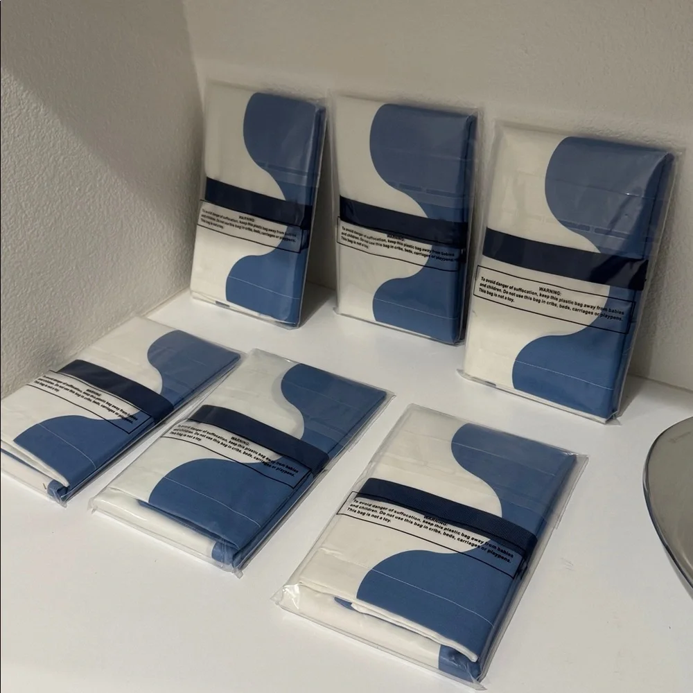 Jonathan Adler King Ripple supinated cotton pillow cases set of‎ 2